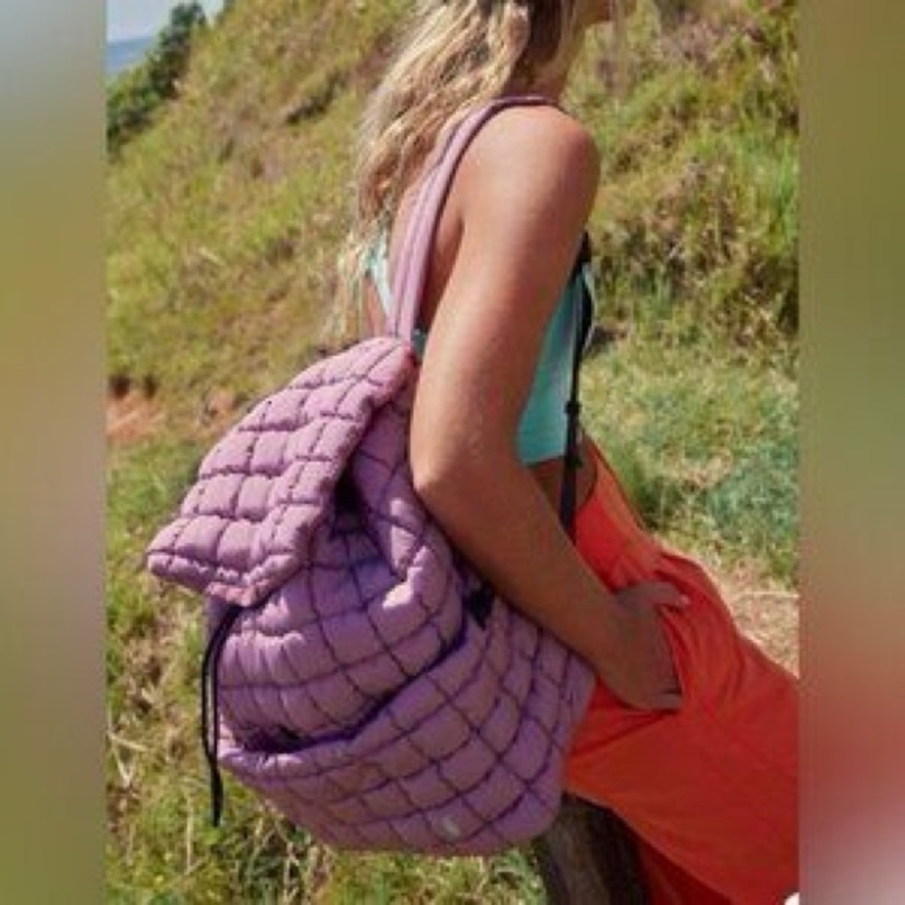 Free People Movement Quilted Hiker Pack in Mauve